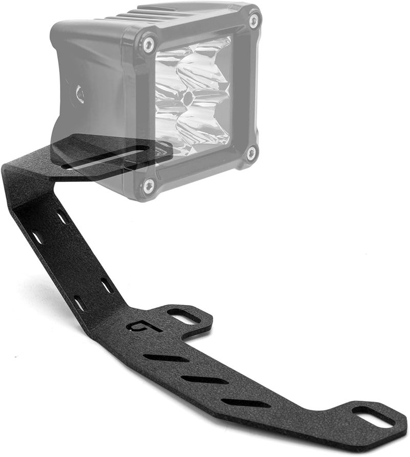 ROMELACK Hood Mount Brackets Ditch Light Pods Bracket Heavy Duty Steel Compatible with Chevy Silverado Fit GMC Sierra 1500 Models 2022-2024 - Image 4